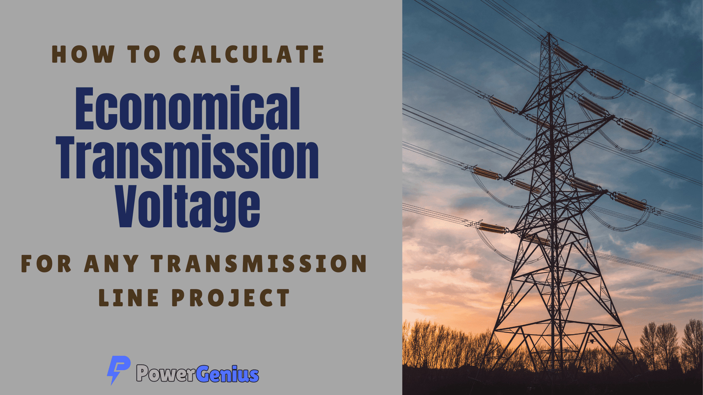 Economical Transmission Voltage